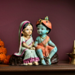 divine radha krishna figurine – spiritual decor showpiece